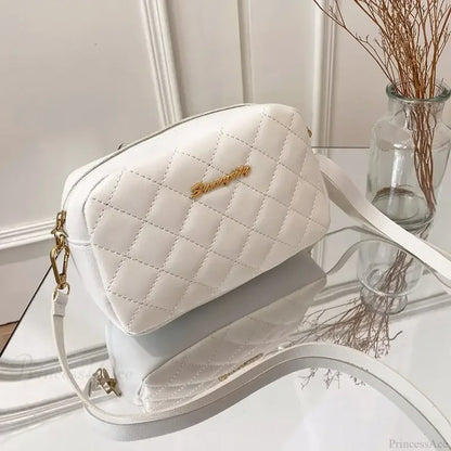 Tassel Embroidery Camera Crossbody Bag