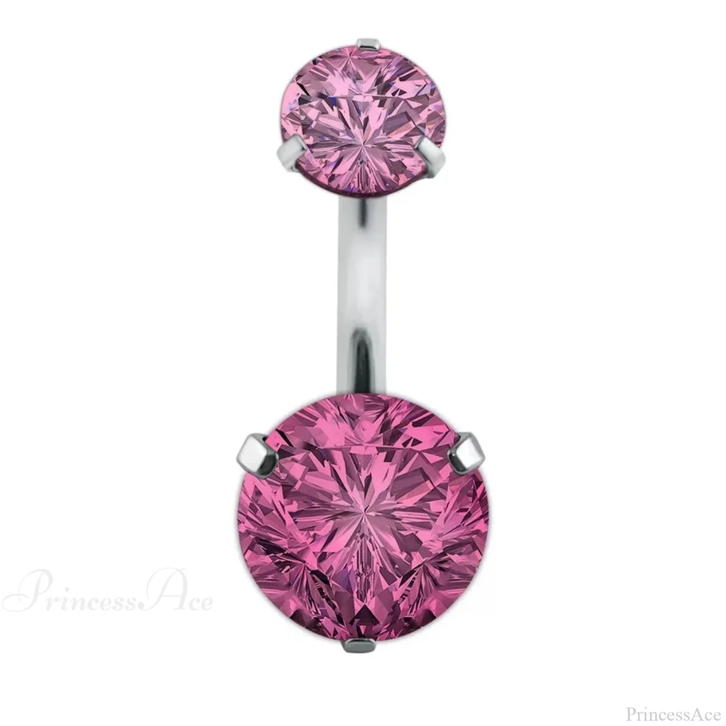 Traditional Zircon Drip Medieval Stomach Ring