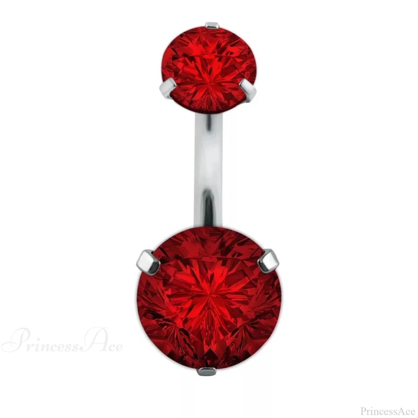 Traditional Zircon Drip Medieval Stomach Ring