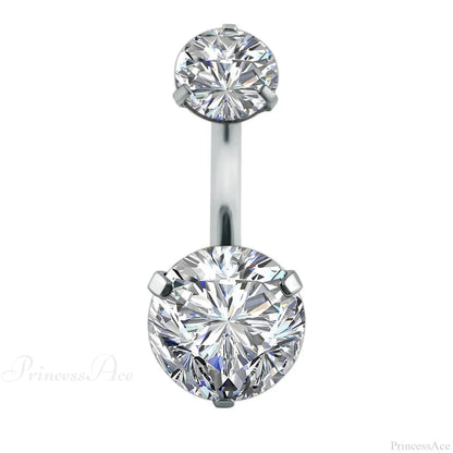 Traditional Zircon Drip Medieval Stomach Ring