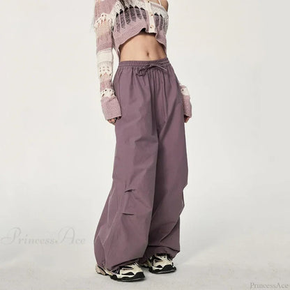 Trendy Loose Workwear Cargo Pants