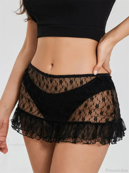 Tutu Elastic Waist Solid Skirt