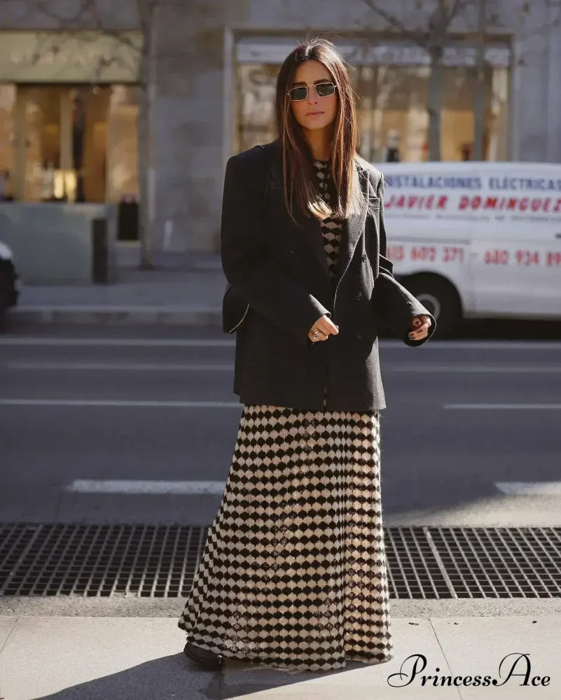 V Neck Plunge Maxi Dress