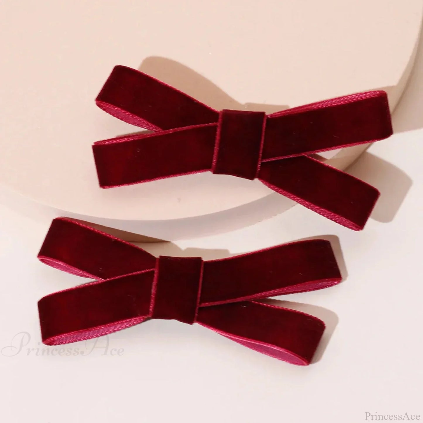 Velvet Black Head Bow Headdress - Hair Accessory
