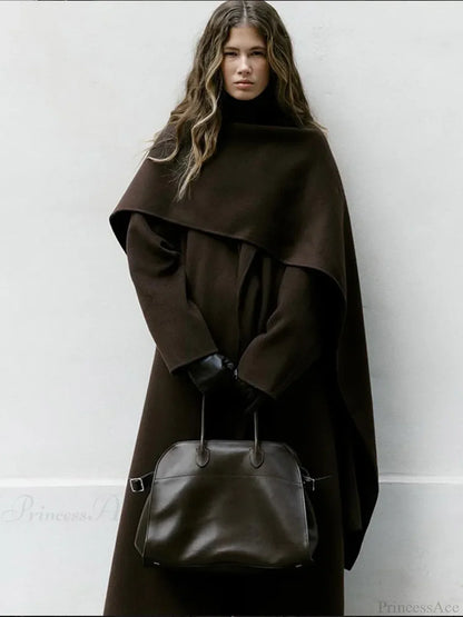 Vintage Brown Wool Blends coat