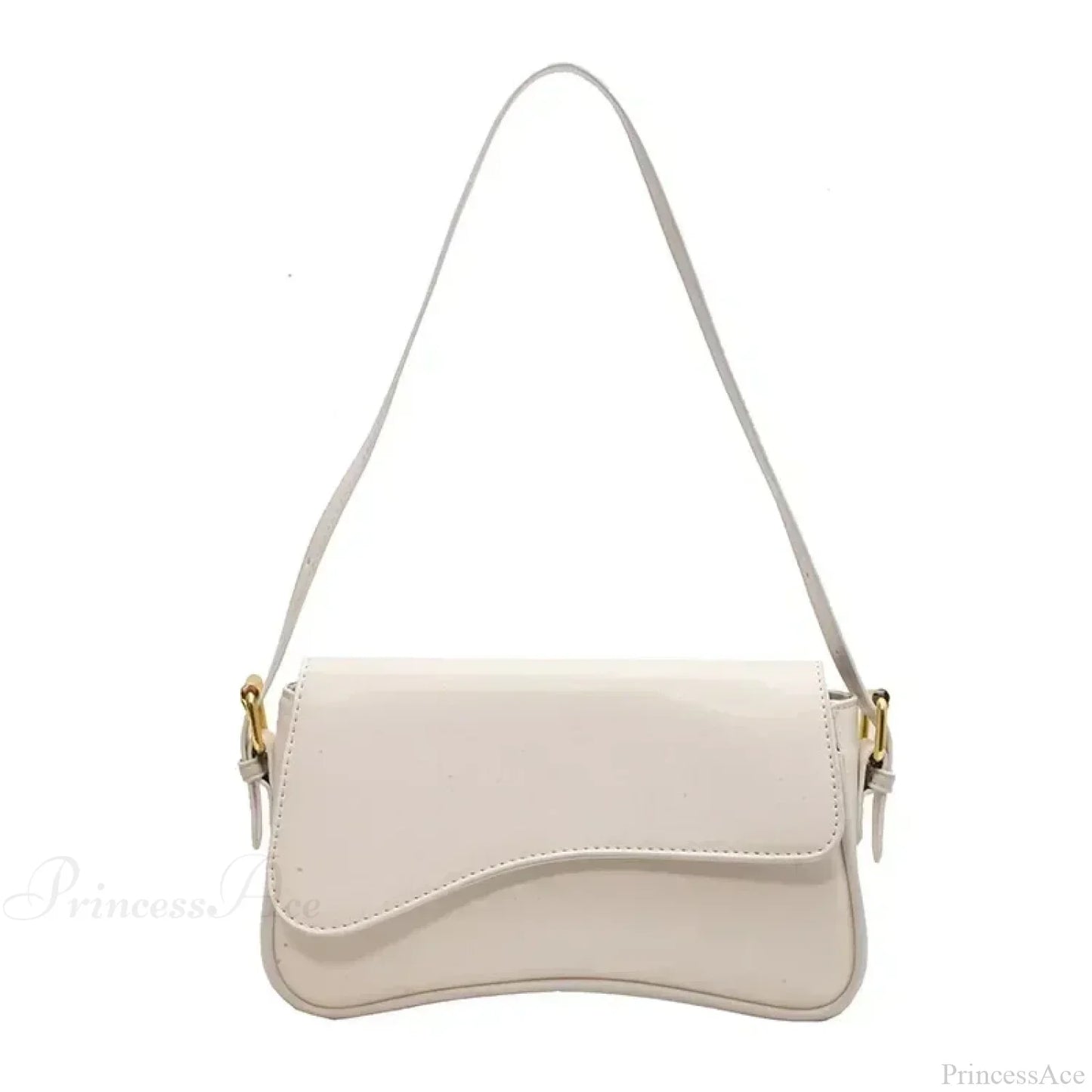 Vintage Leather Designer Crossbody Shoulder Bag