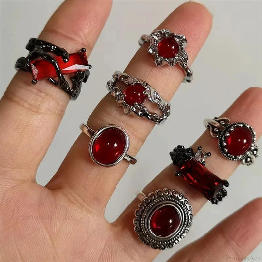 Vintage Midi Bohemian Dark Gothic Band