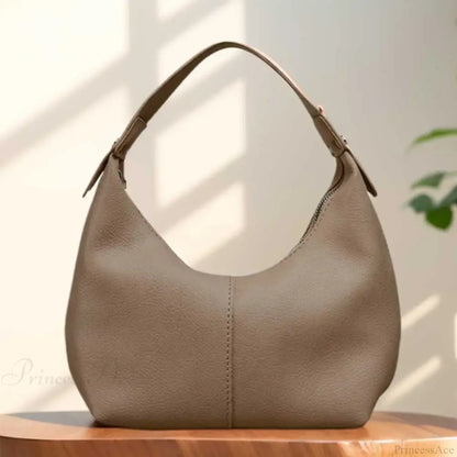 Vintage PU Leather Underarm Shoulder Bag