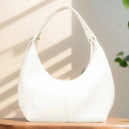 Vintage PU Leather Underarm Shoulder Bag