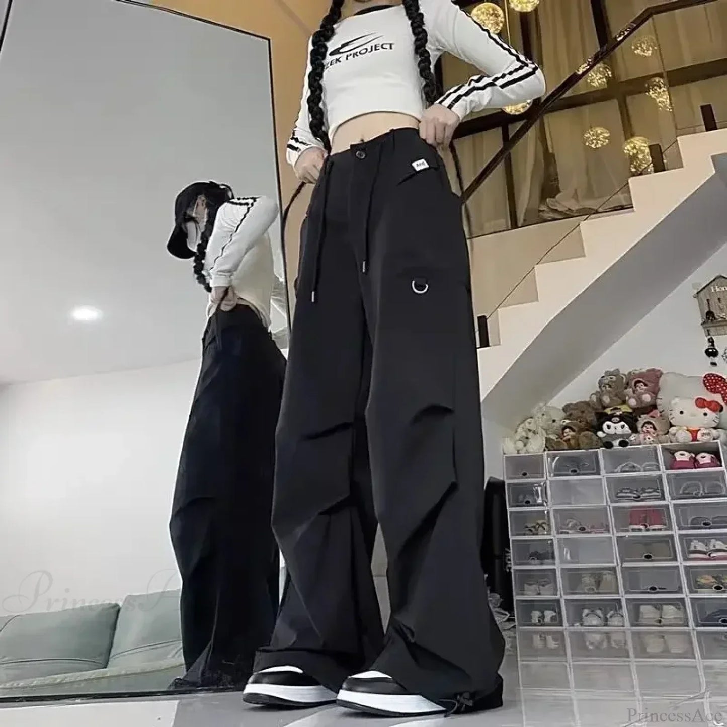 Vintage Y2K Cargo Streetwear Pants