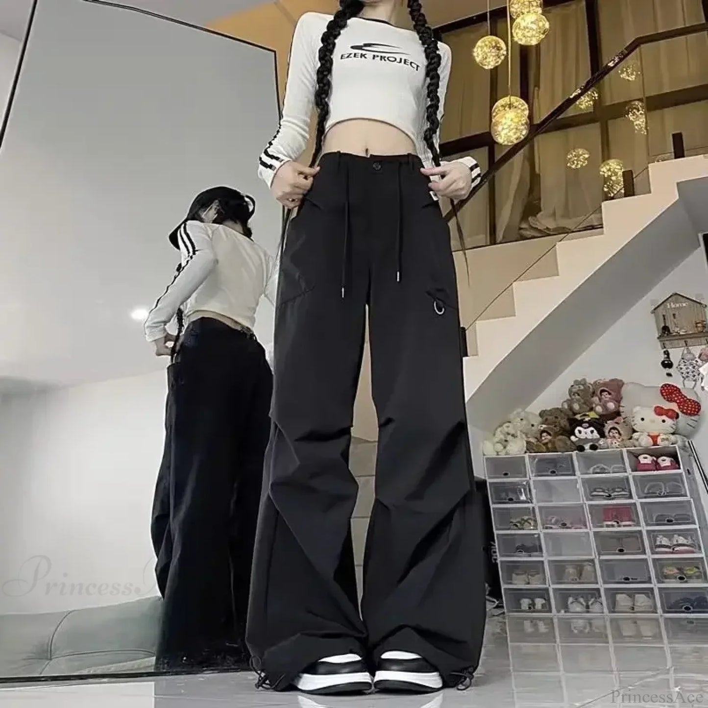 Vintage Y2K Cargo Streetwear Pants