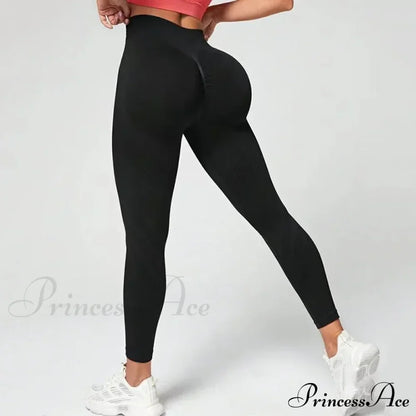 Waist Seamless Fitness Fashion Knitting Slim Legging