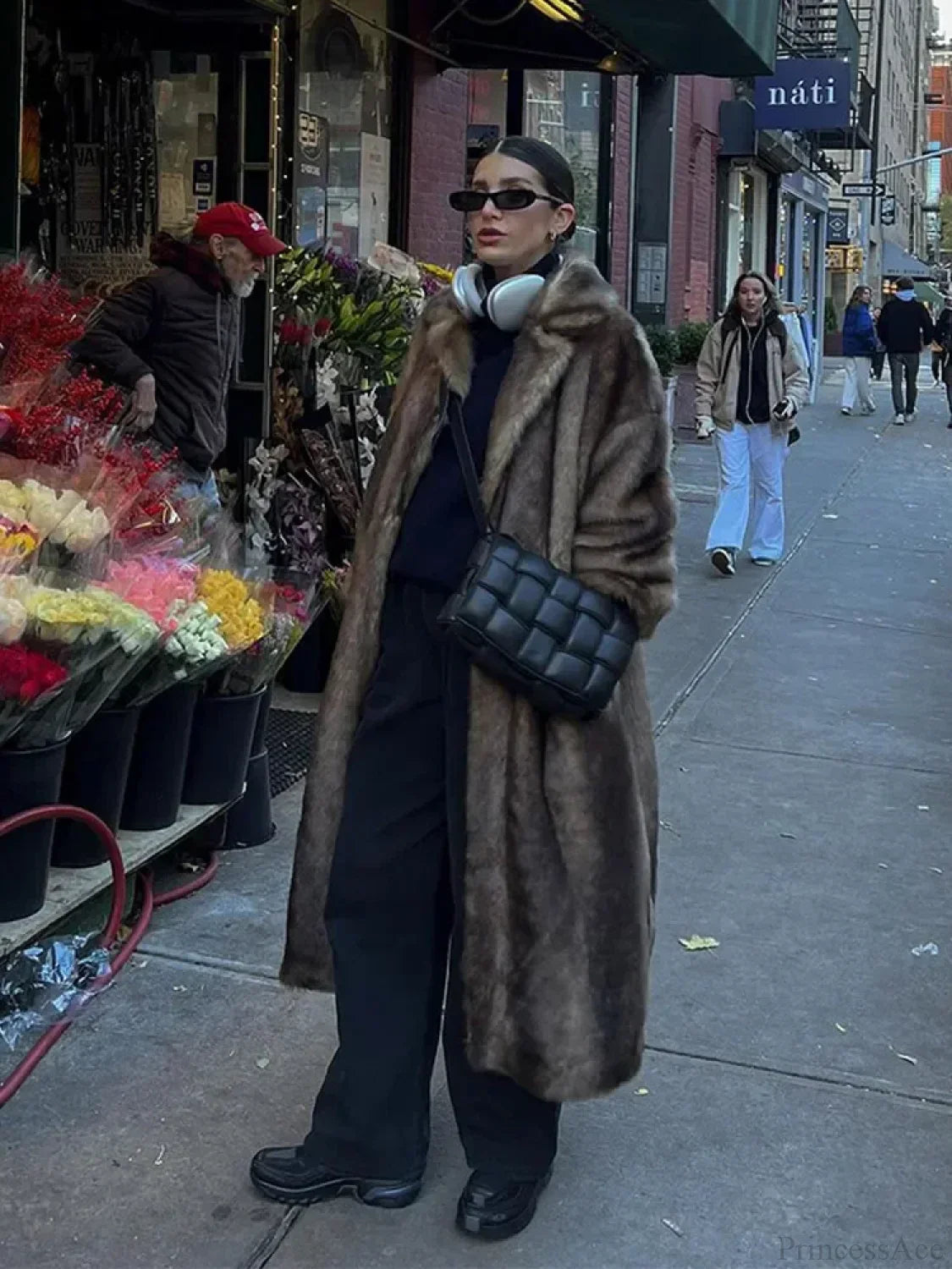 Winter Lapel Loose Long Coat
