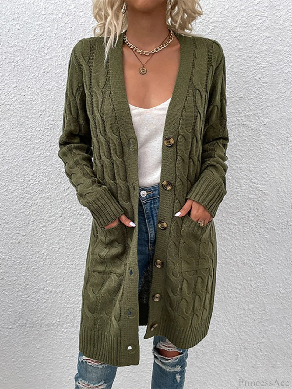 Winter Vintage Casual Loose Cardigan
