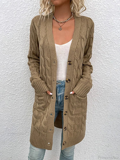 Winter Vintage Casual Loose Cardigan