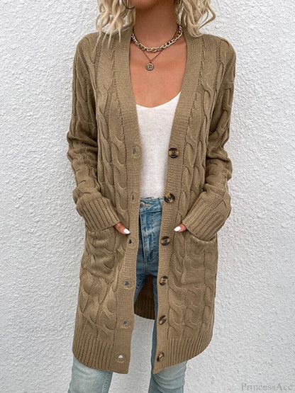 Winter Vintage Casual Loose Cardigan