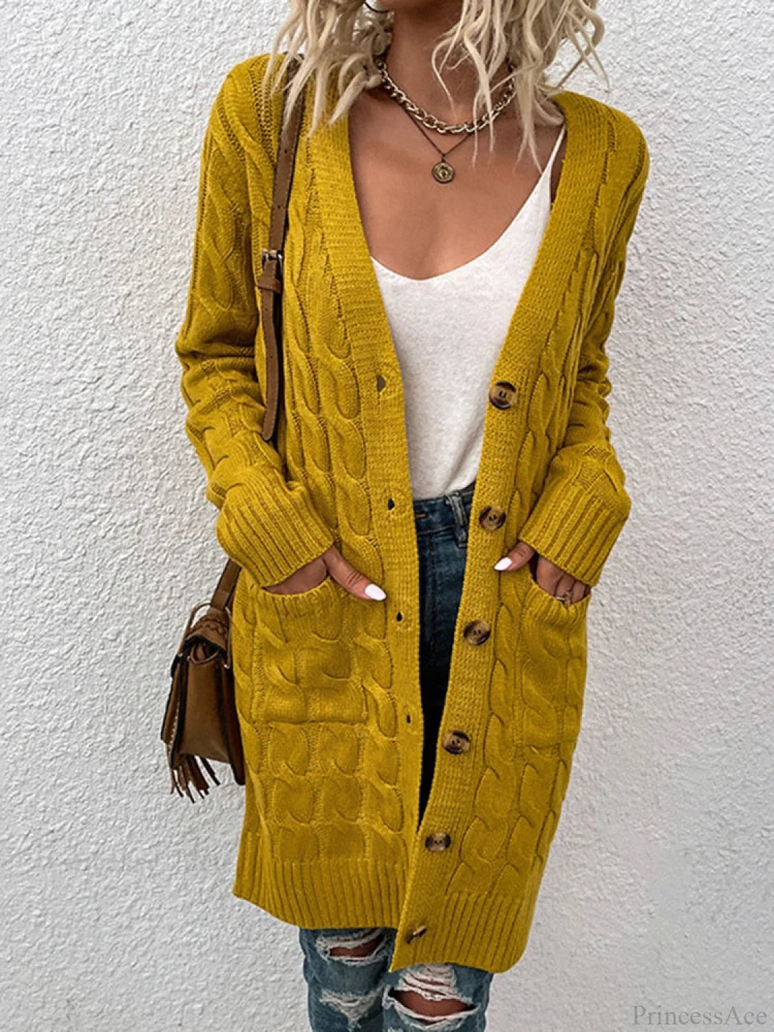 Winter Vintage Casual Loose Cardigan