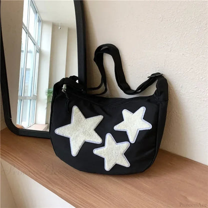Y2K Canvas Messenger Crossbody Shoulder Bag