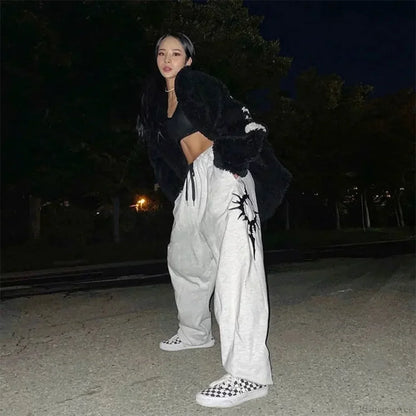 Y2K Gothic Baggy Pants