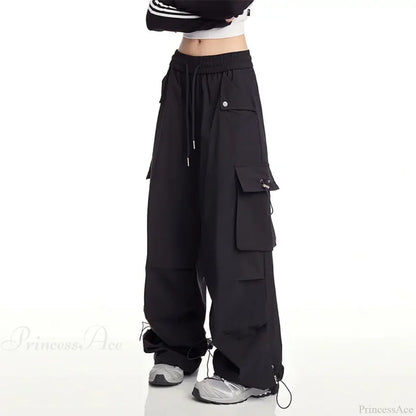 Y2K White Cargo Baggy Pants
